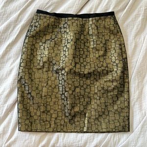 Ann Taylor LOFT curvy pencil high waisted skirt